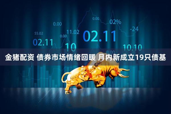 金猪配资 债券市场情绪回暖 月内新成立19只债基